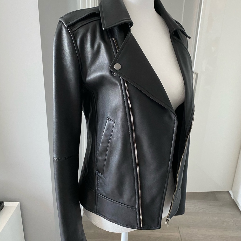 theory leatherJacket